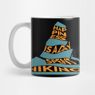 Happiness is a Day Spent Hiking Mug
